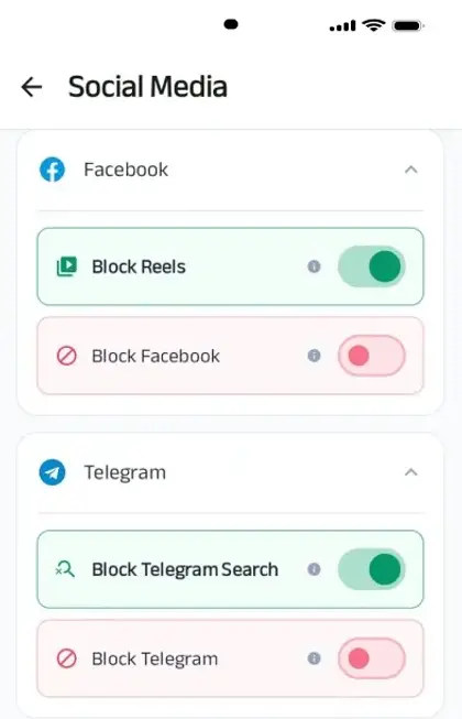 Blocks Reels & Shorts on Android