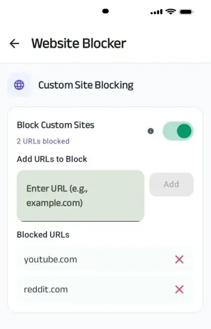 Website Blocker